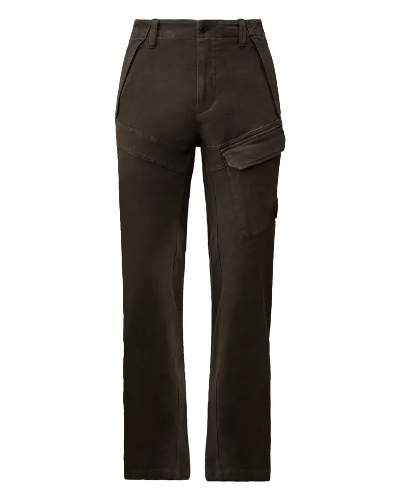 C.P. Company Hose mit aufgesetzter Tasche - Grau Grau