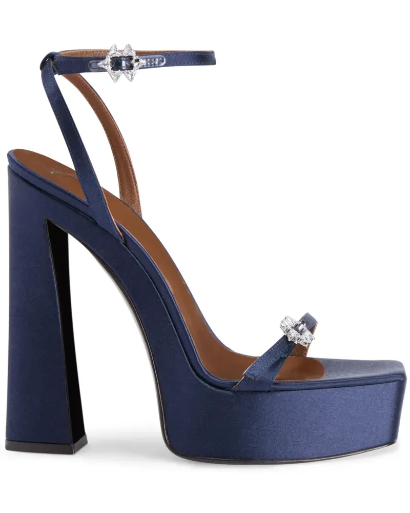 Giuseppe Zanotti Himari Wedge-Sandalen 145mm - Blau Blau