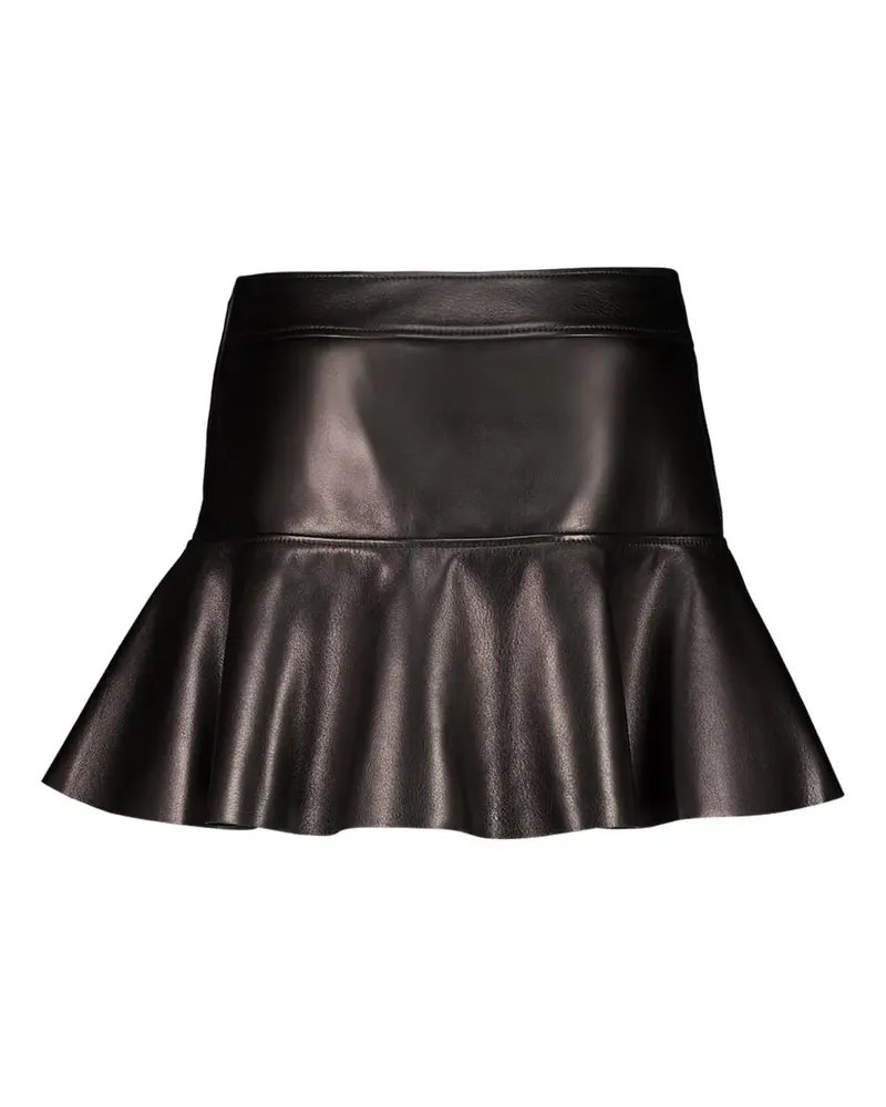 Tom Ford Minirock aus Leder - Schwarz Schwarz