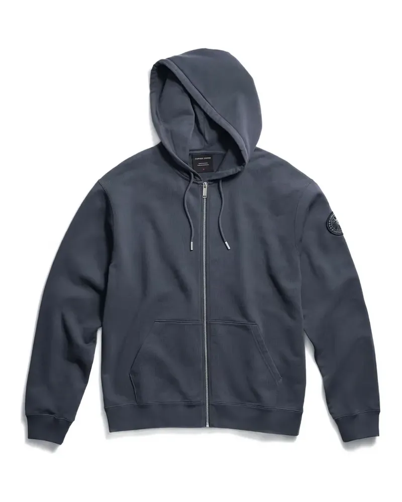 Canada Goose Loon logo-patch zip-up hoodie - Grau Grau