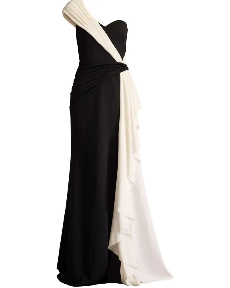 Tadashi Shoji Lune Abendkleid - Schwarz Schwarz