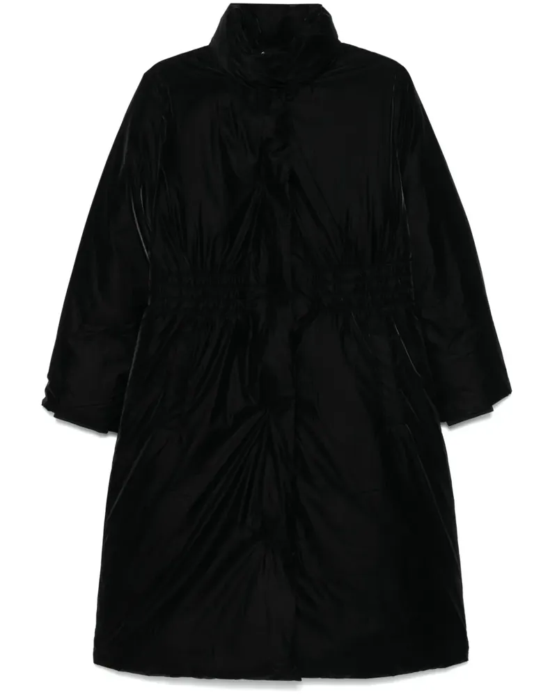Armani Exchange Gefütterter Mantel - Schwarz Schwarz