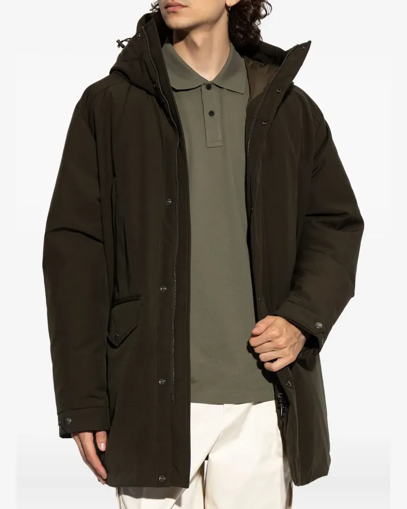 Moncler Kapuzenmantel mit Pattentaschen - Grün Grün