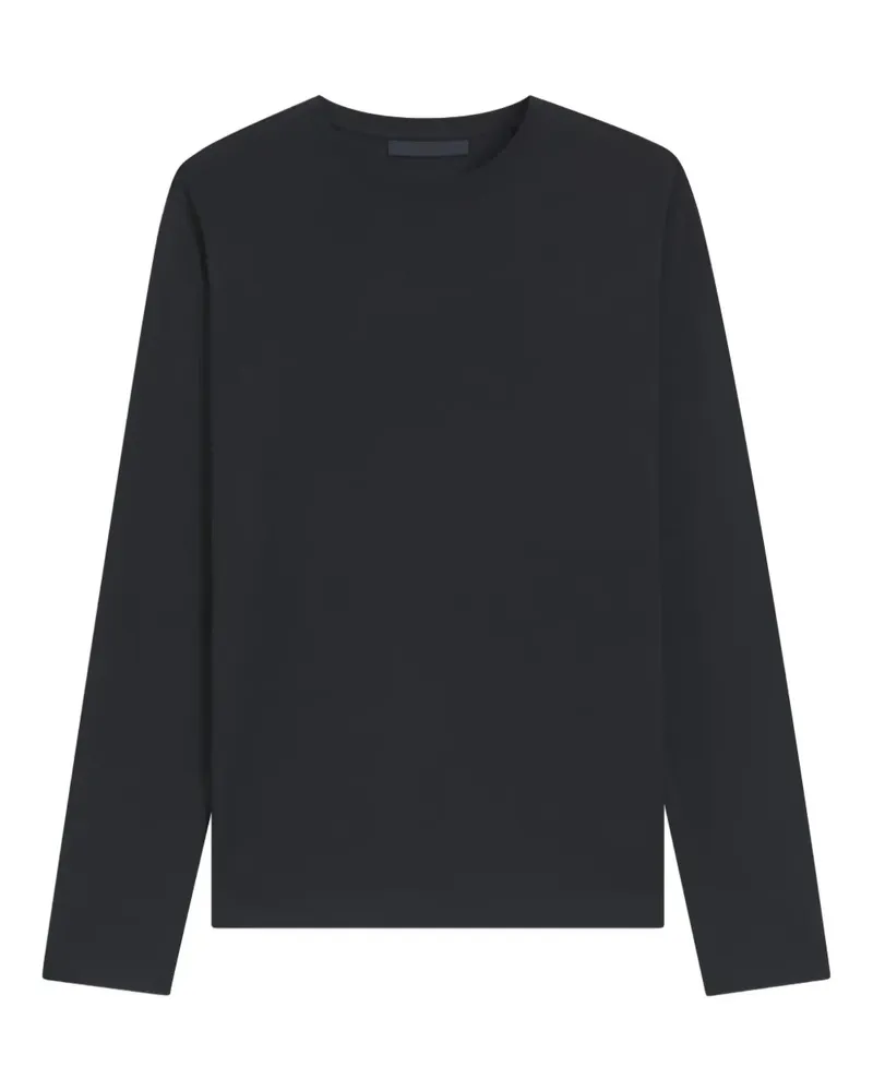 HUGO BOSS Langarmshirt mit Rundhalsausschnitt - Schwarz Schwarz