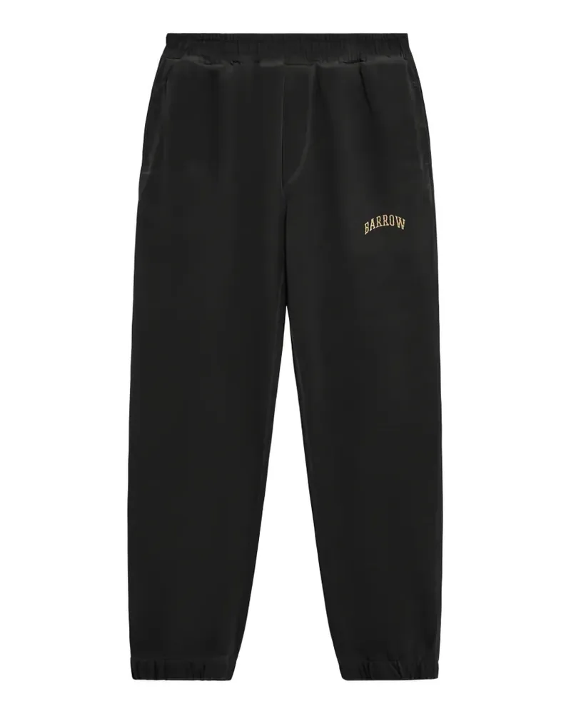 BARROW logo-detail trousers - Schwarz Schwarz