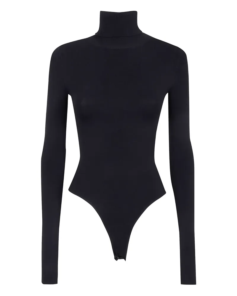 Entire Studios turtleneck long-sleeve bodysuit - Schwarz Schwarz