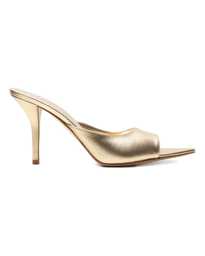 Gia Borghini Spitze Sandalen - Gold Gold