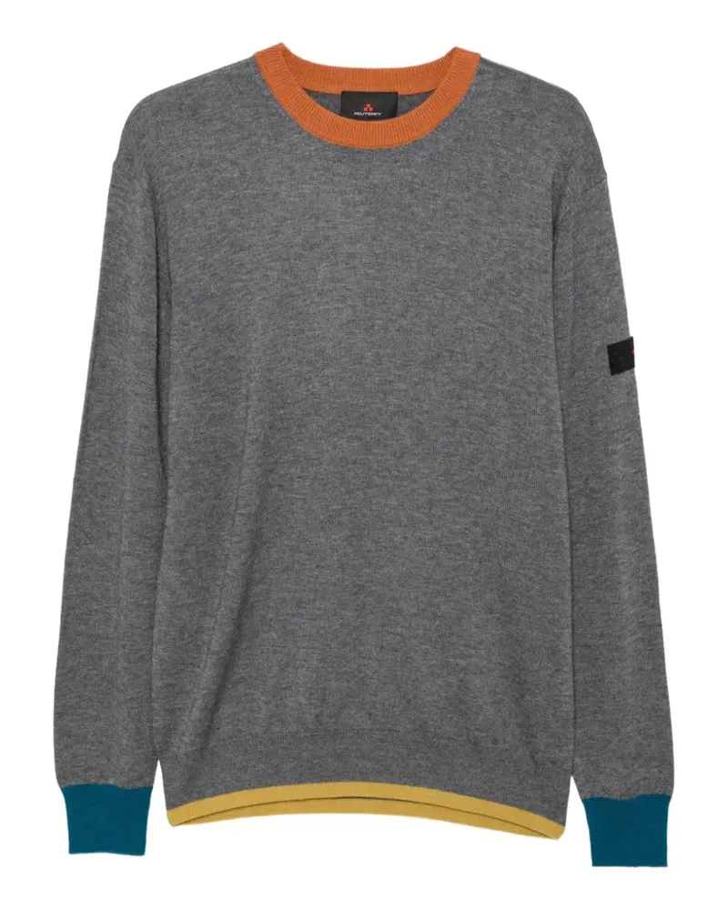 Peuterey Pullover mit Logo-Patch - Grau Grau