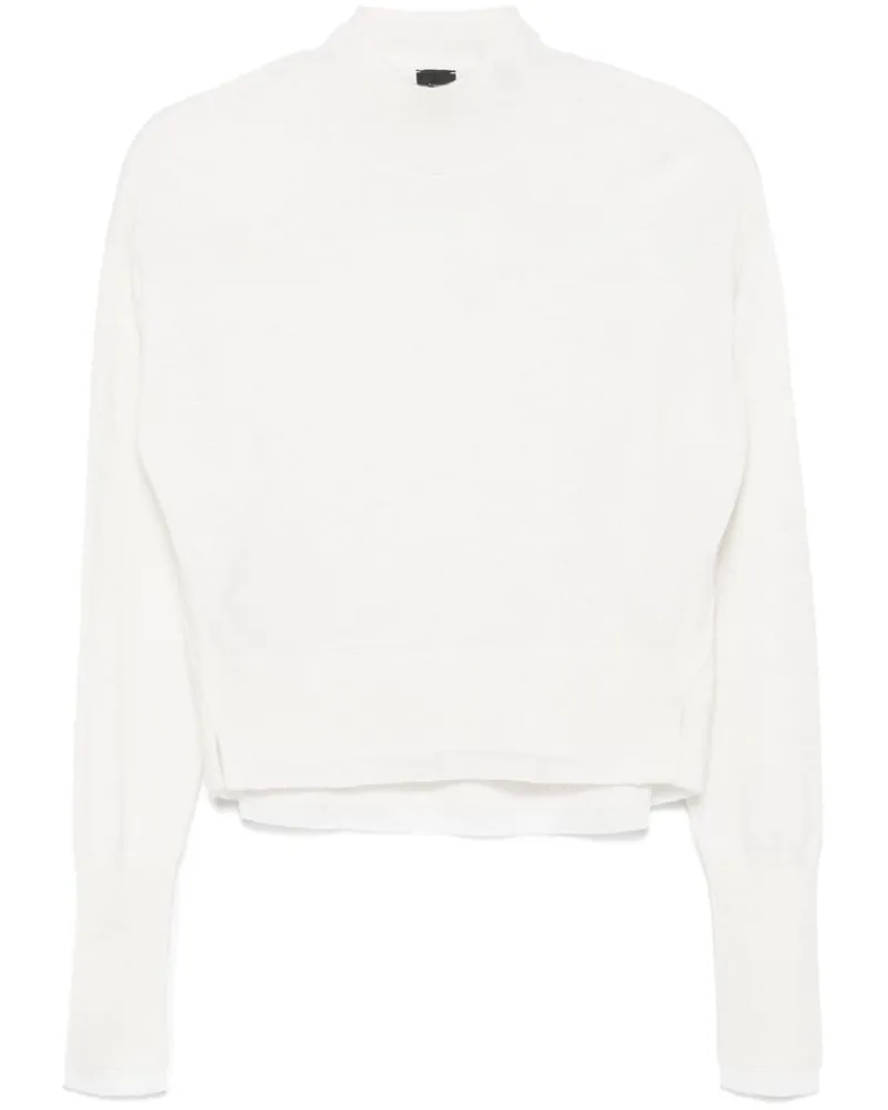Pinko Asymmetrischer Pullover - Weiß Weiß