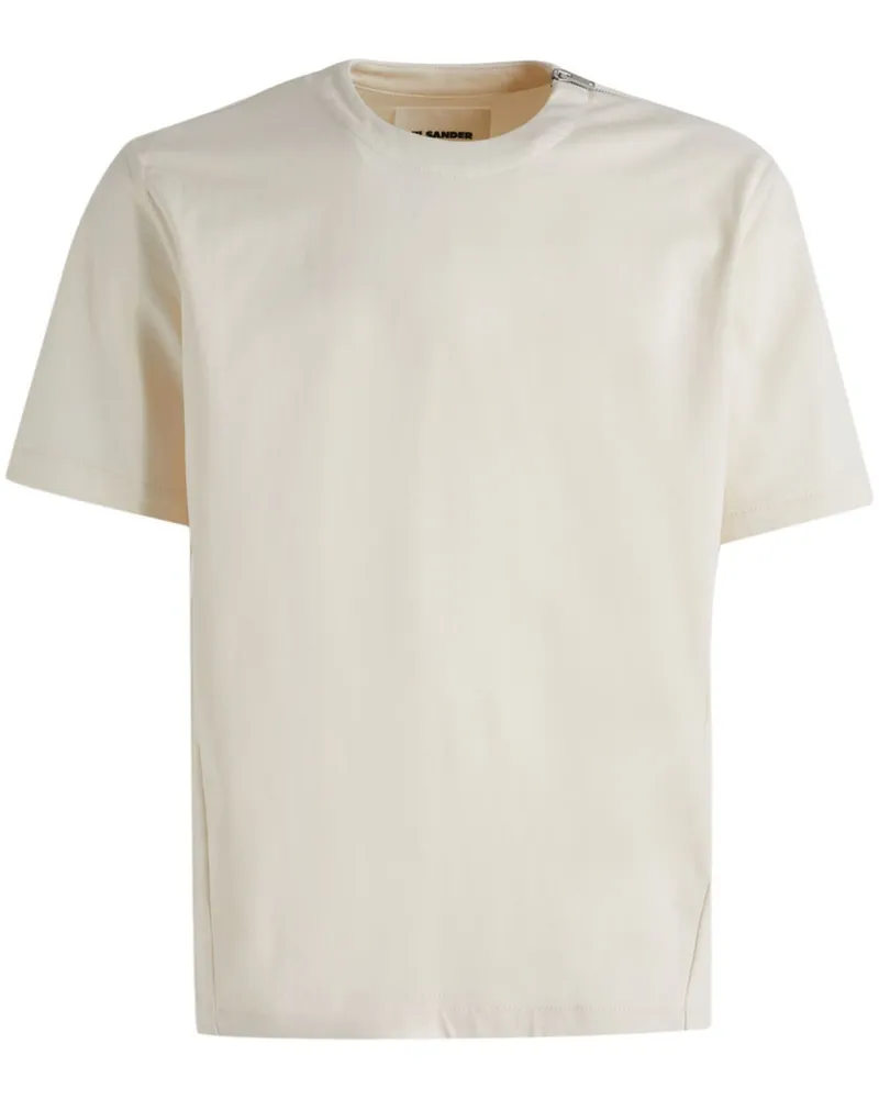Jil Sander Klassisches T-Shirt - Nude Nude