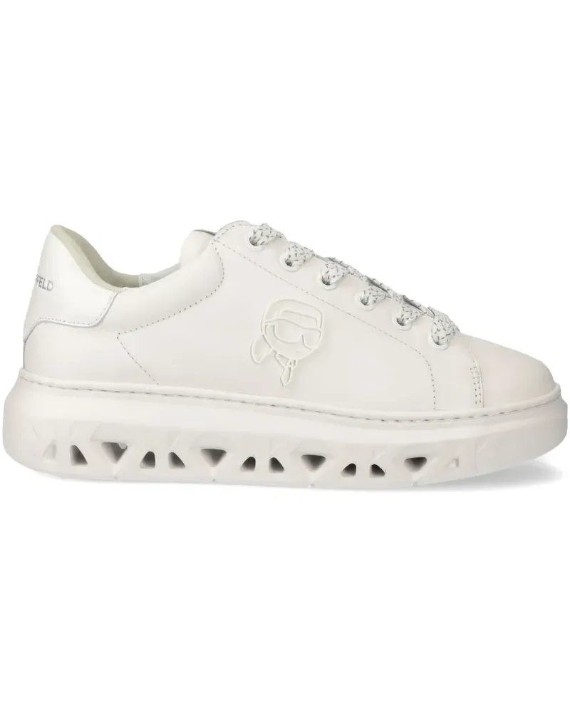 Karl Lagerfeld Ikonik Sneakers mit Karl-Detail - Weiß Weiß