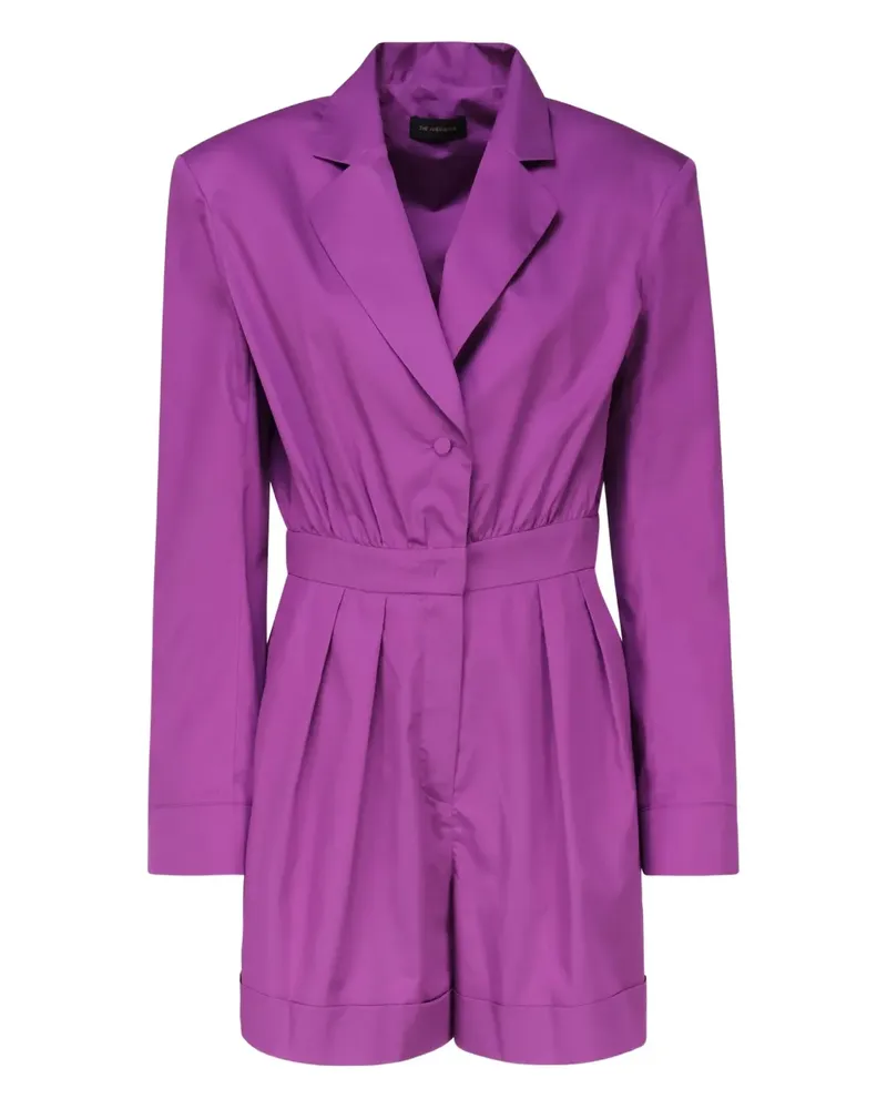 ANDAMANE Rina Playsuit mit Falten - Rosa Rosa