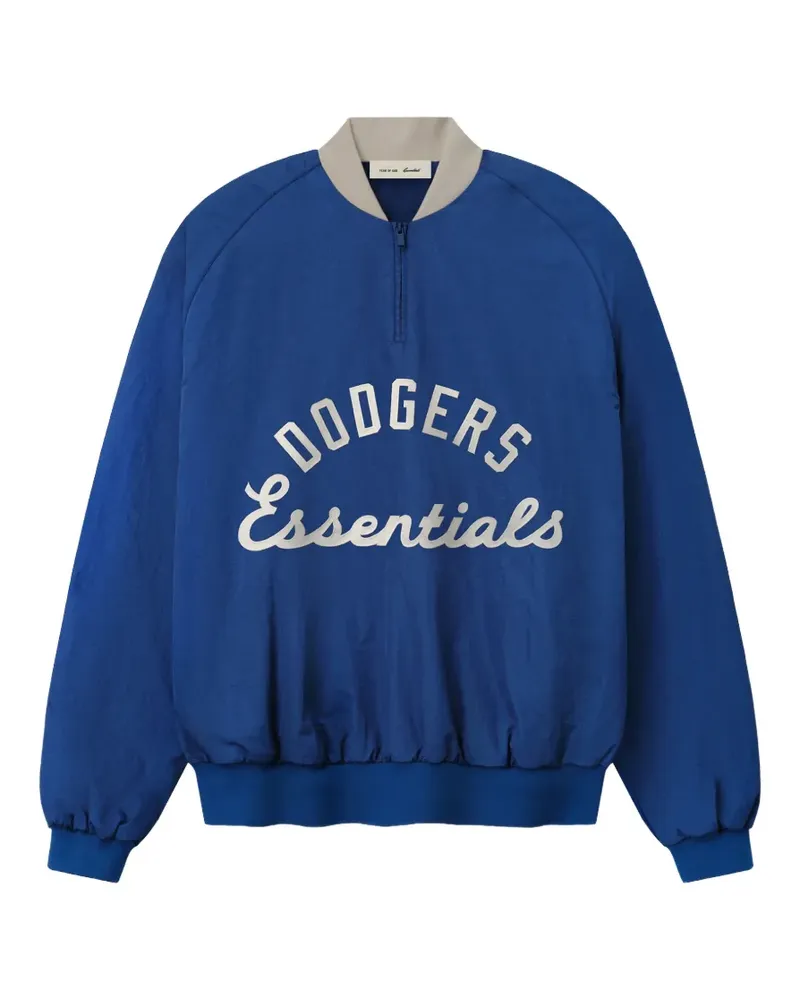 Fear of God Dodgers half-zip pullover - Blau Blau