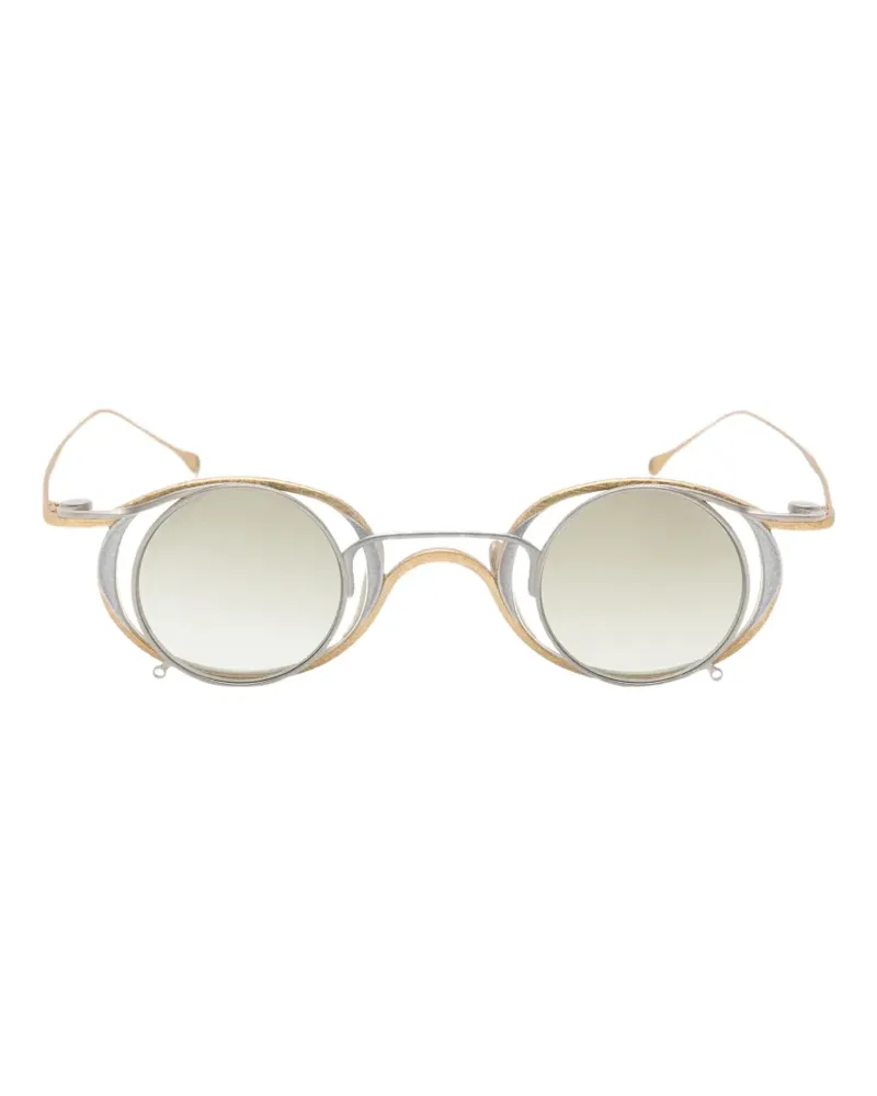 RIGARDS x Ziggy Chen runde Sonnenbrille - Gold Gold