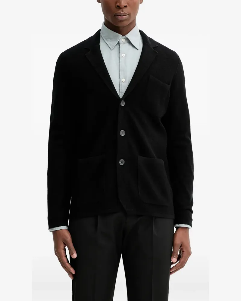 Marc O'Polo notched-lapels blazer - Schwarz Schwarz