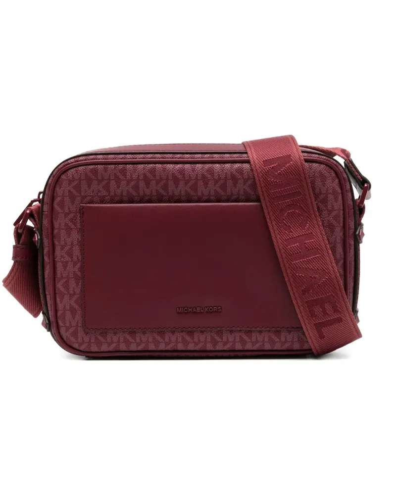 Michael Kors Große Maeve Signature Logo Tasche - Rot Rot