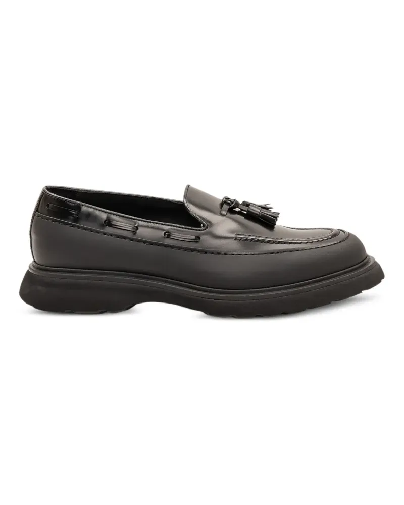 Doucal´s Adler Loafer mit Quasten - Schwarz Schwarz
