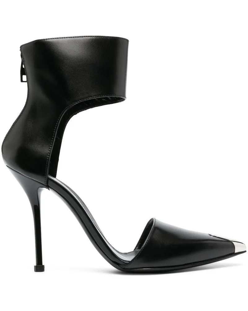 Alexander McQueen Harness Punk Pumps 105mm - Schwarz Schwarz