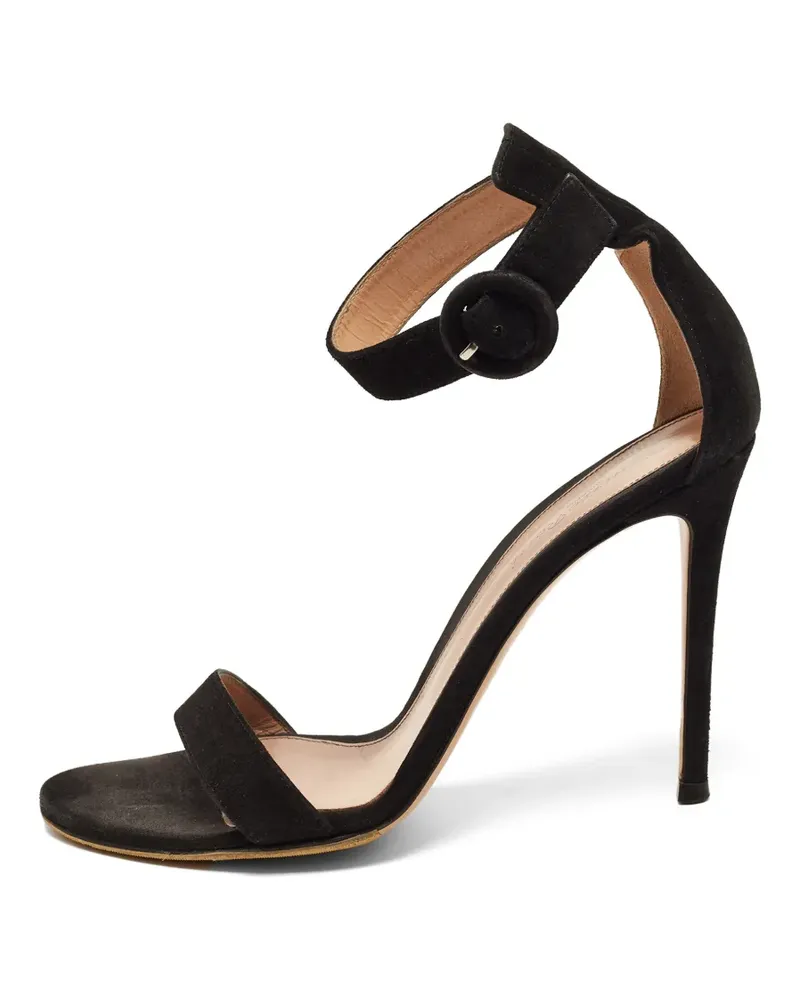 Gianvito Rossi Portofino ankle-strap sandals - Schwarz Schwarz