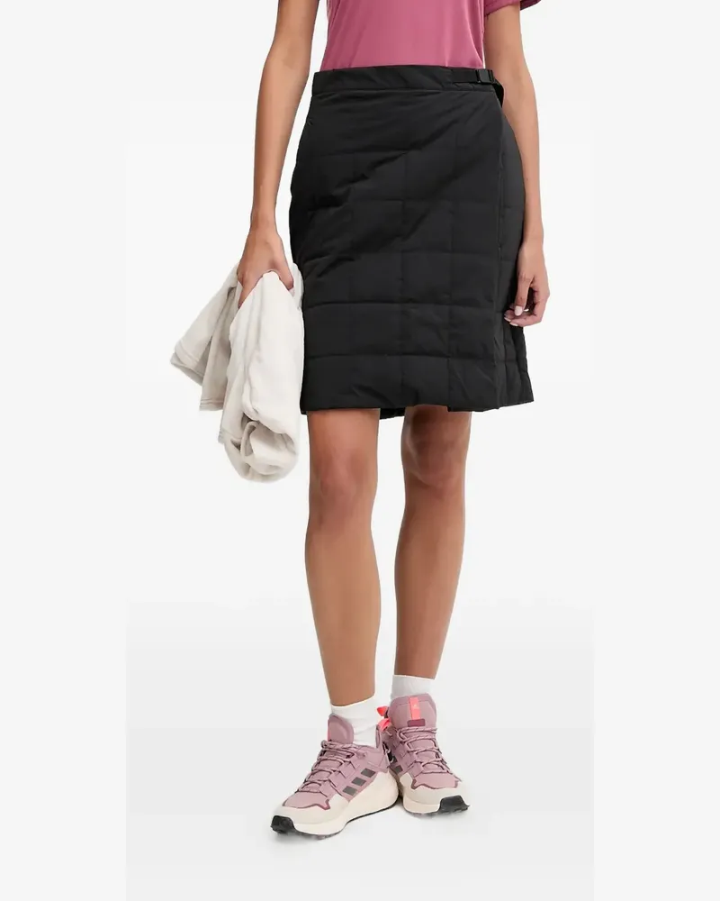 Jack Wolfskin Winterdune quilted skirt - Schwarz Schwarz