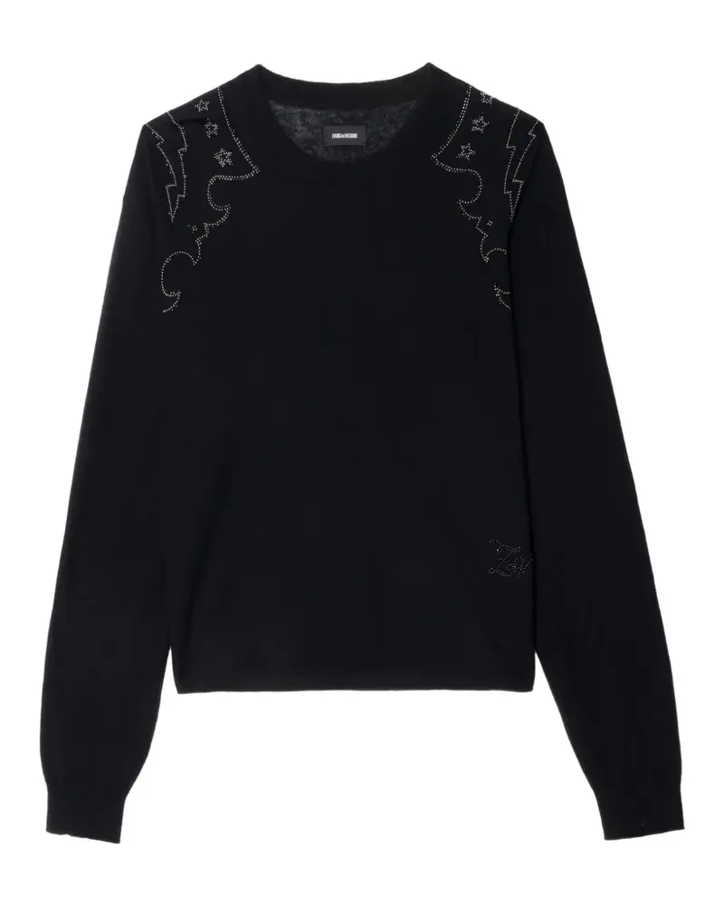 Zadig & Voltaire Swapy Kaschmirpullover - Schwarz Schwarz
