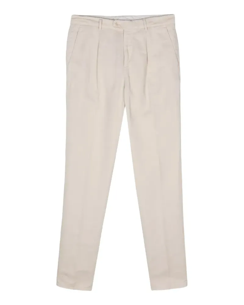 Brunello Cucinelli Hose mit Bügelfalten - Nude Nude