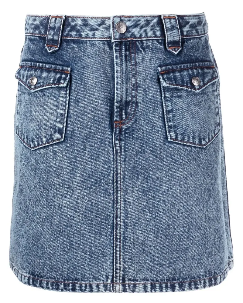 A.P.C. Manue Jeans-Minirock - Blau Blau