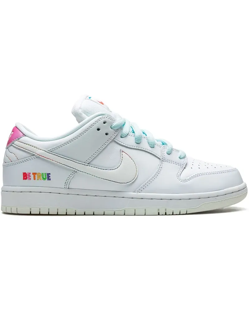 Nike SB Dunk Low Be True Sneakers - Weiß Weiß