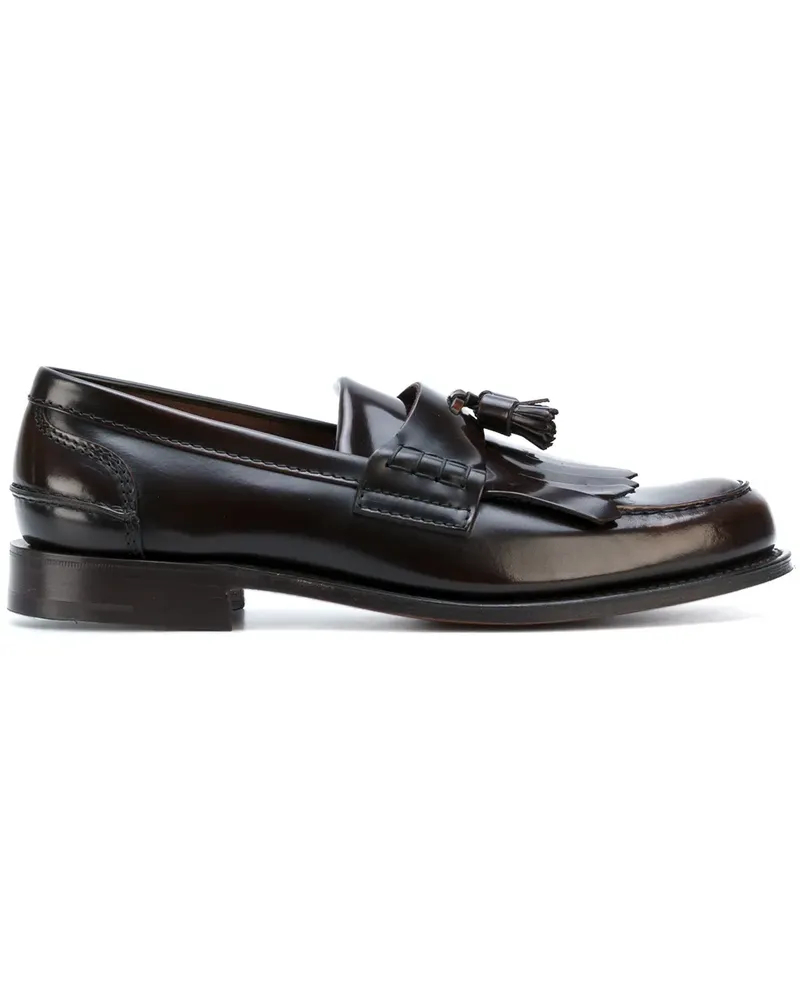 Church's Klassische Loafer mit Fransen - Braun Braun