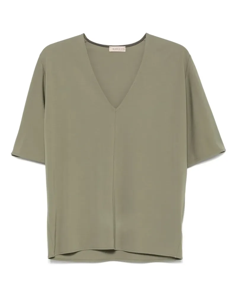 Blanca T-Shirt aus Jersey - Grün Grün