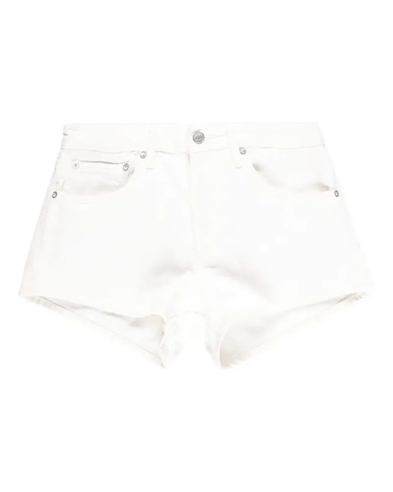AGOLDE Parker denim shorts - Weiß Weiß