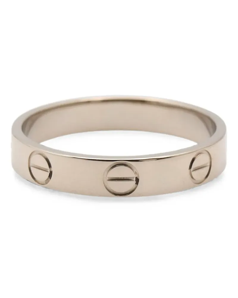 Cartier 2010s mini Love ring - Silber Silber
