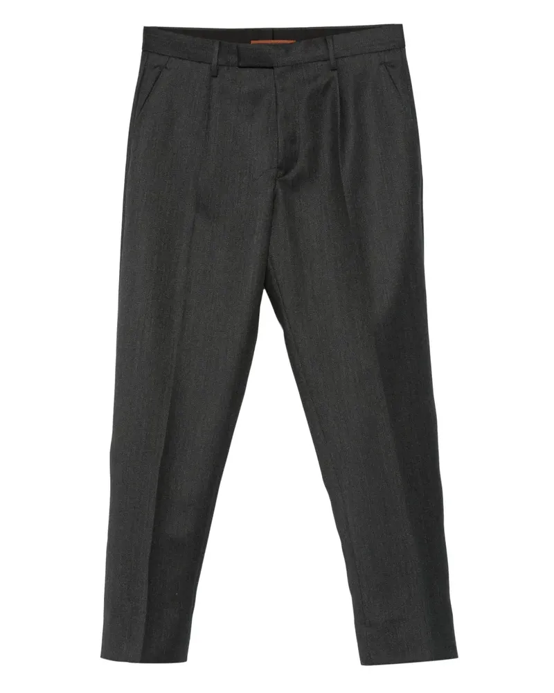 Ermenegildo Zegna Hose mit Falten - Grau Grau