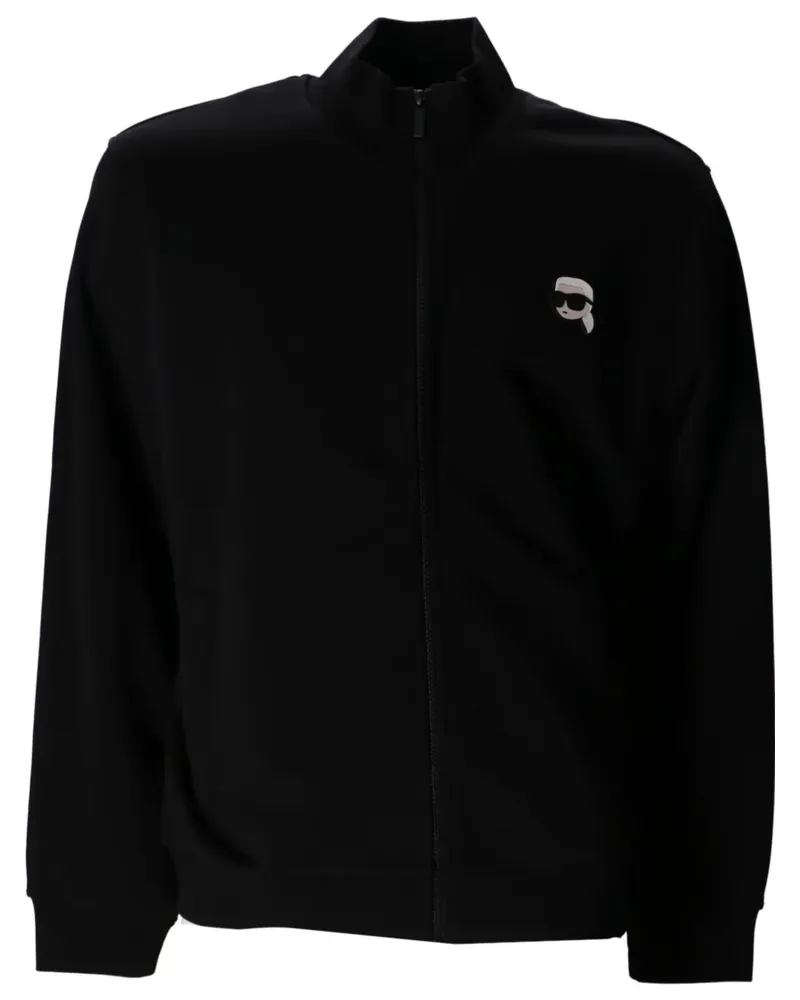 Karl Lagerfeld Klassisches Sweatshirt - Schwarz Schwarz