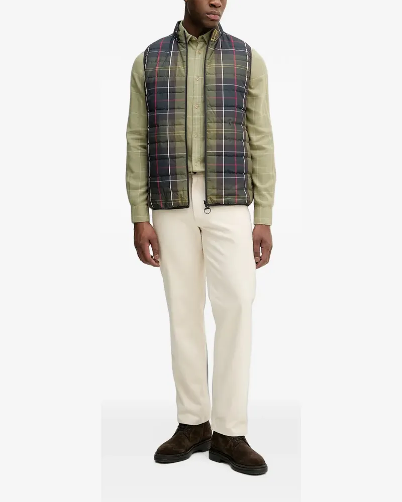 Barbour reversible high-neck quilted gilet - Grün Grün