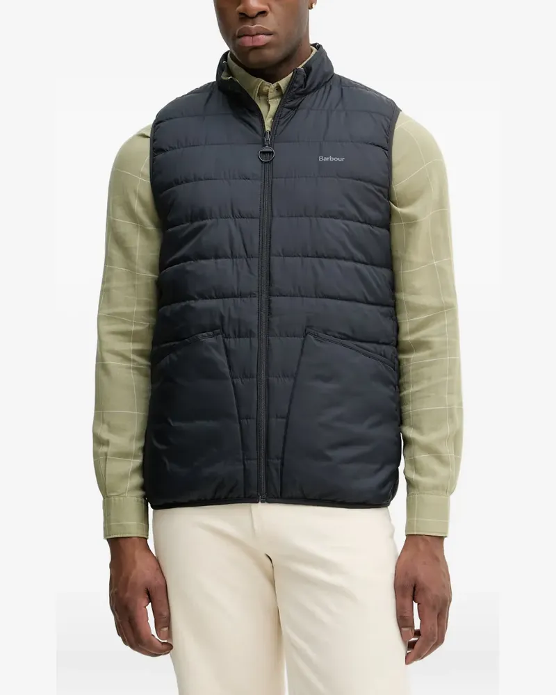 Barbour reversible high-neck quilted gilet - Grün Grün