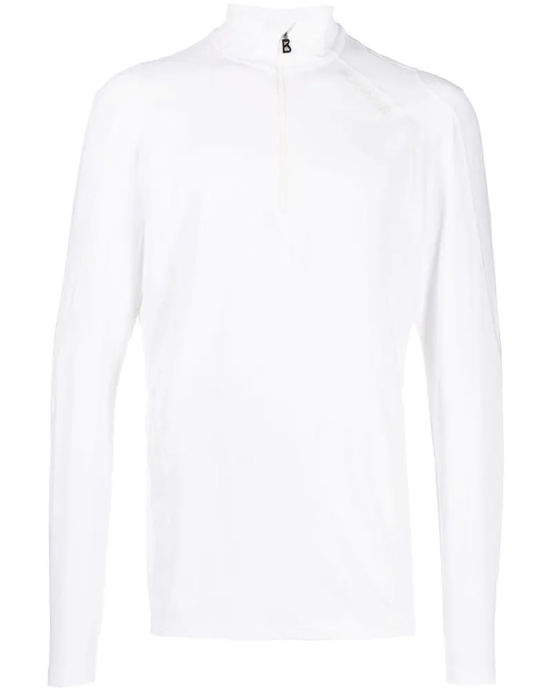 Bogner Harry Langarmshirt mit Reißverschluss - Weiß Weiß