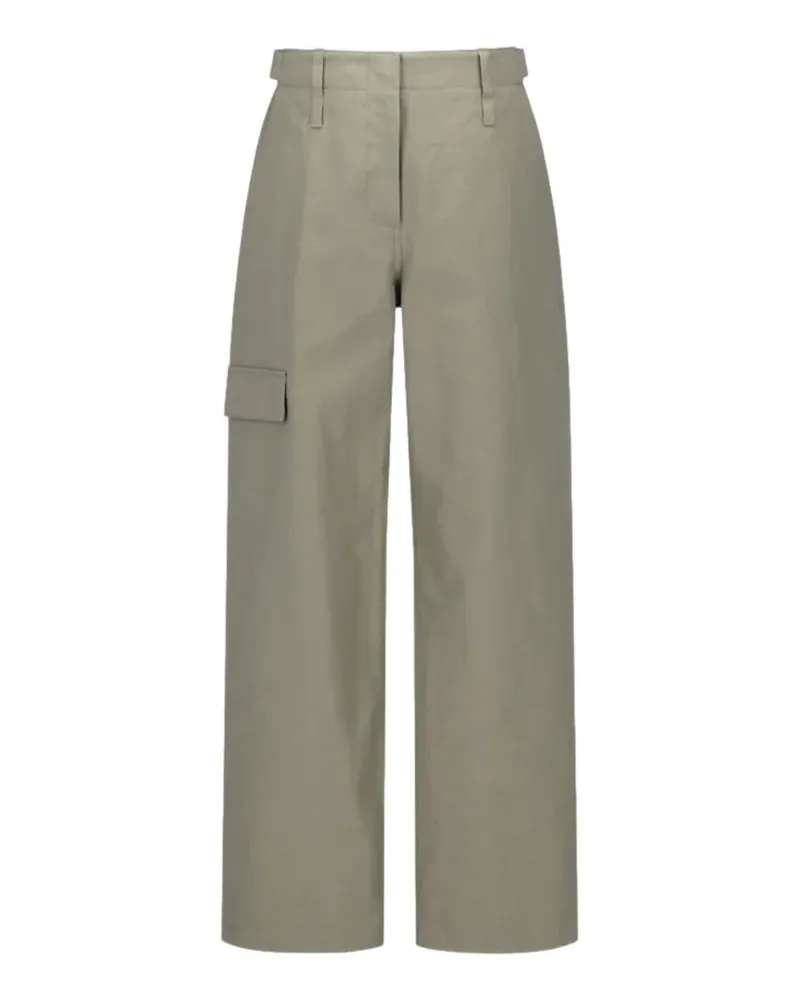 AMOMENTO pocket work trousers - Grün Grün