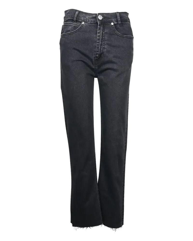Sandro raw-hem jeans - Schwarz Schwarz