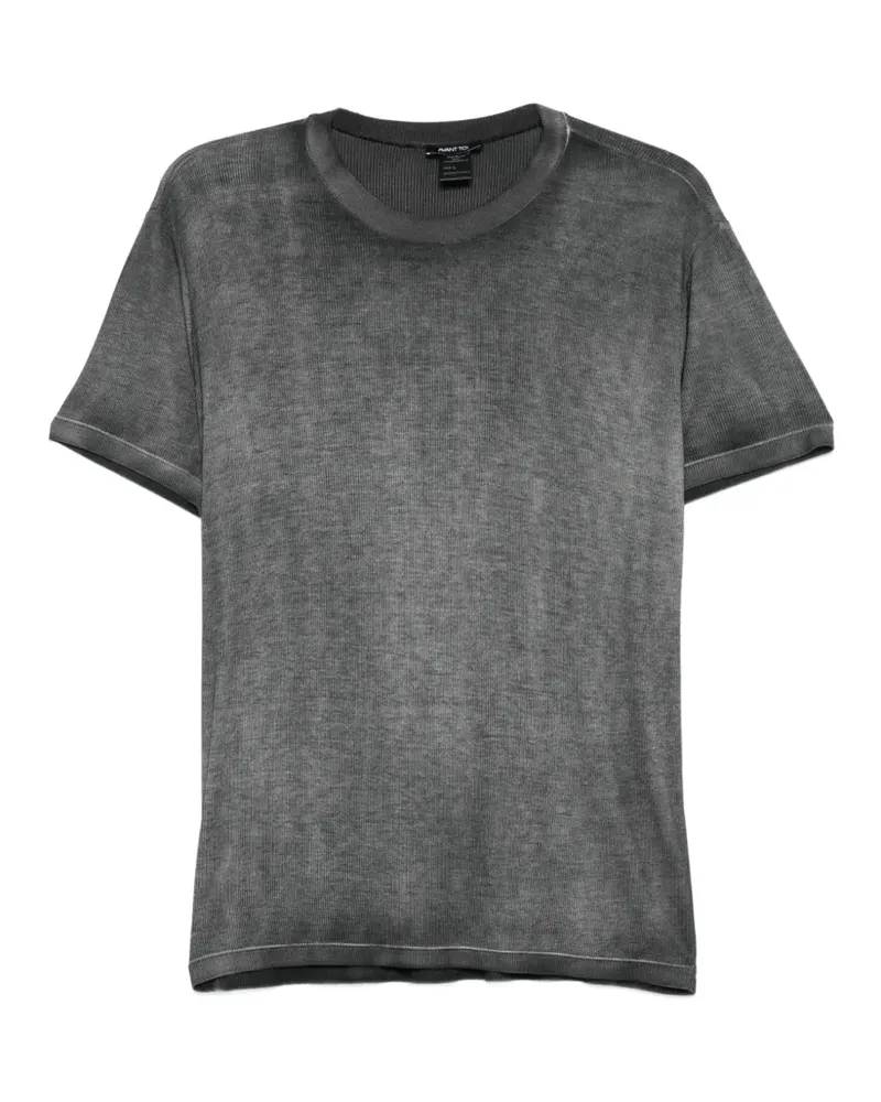 Avant Toi ribbed T-shirt - Grau Grau
