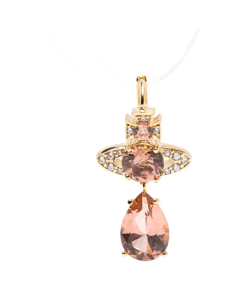 Vivienne Westwood Ismene Orb crystal-embellished earrings - Gold Gold