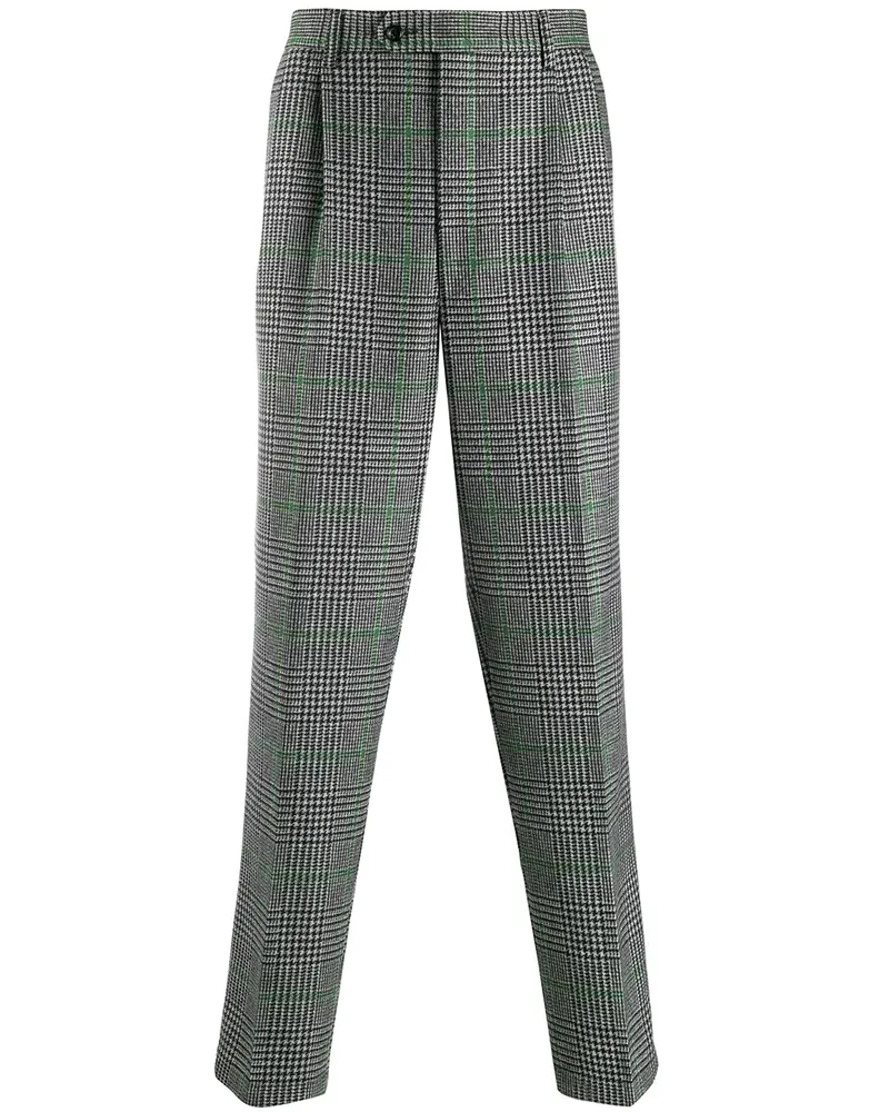 LC23 Hose mit Hahnentrittmuster - Grau Grau