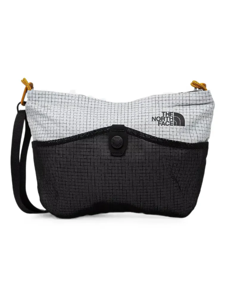 The North Face Clyffe grid-print mesh-panel shoulder bag - Weiß Weiß