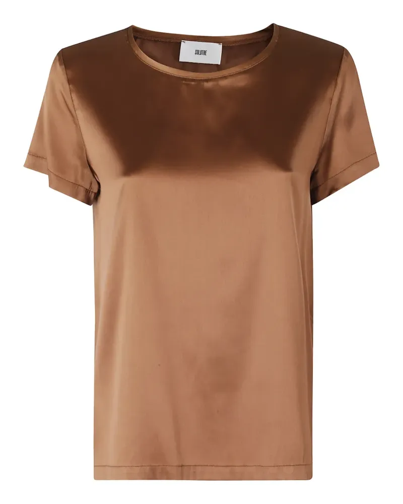 SOLOTRE short-sleeve T-shirt - Braun Braun