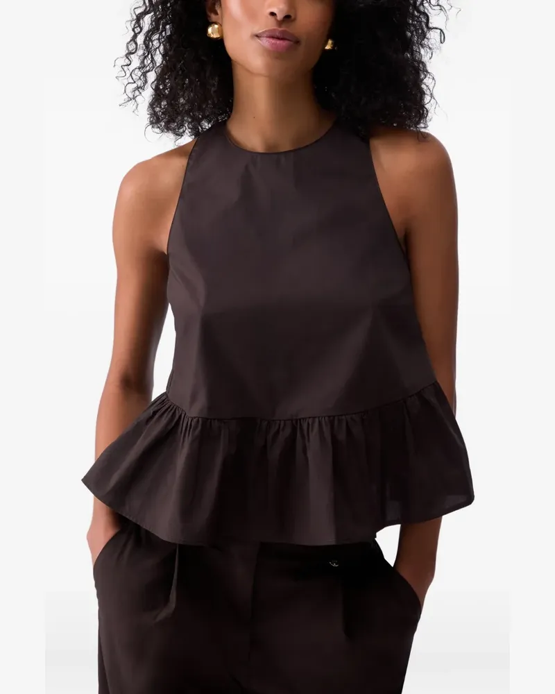 Liu Jo tie-back top - Braun Braun