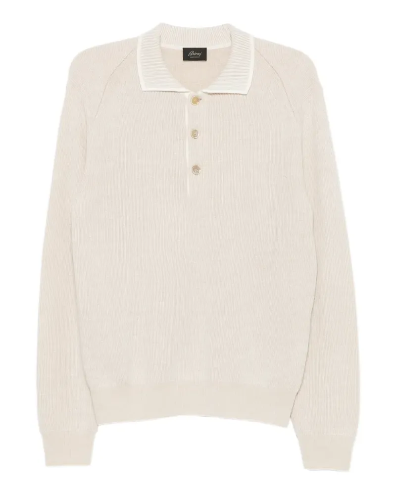 Brioni Geknöpfter Pullover - Nude Nude