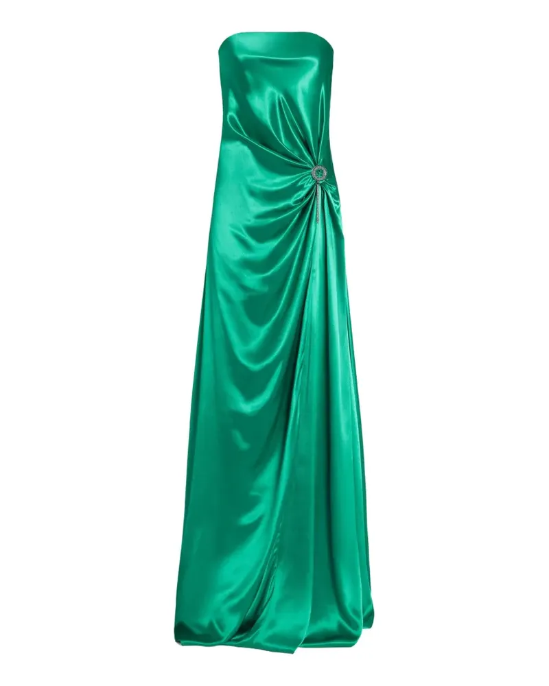 Genny Verziertes Maxikleid - Grün Grün