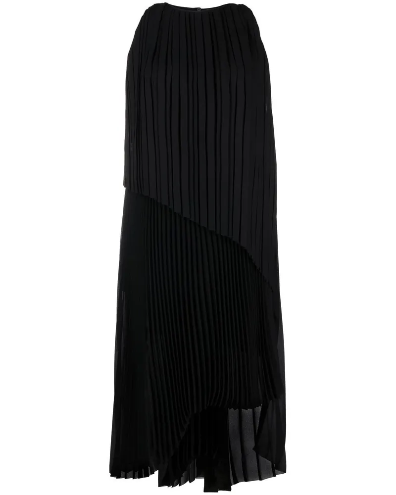 Fabiana Filippi Kleid im Layering-Look - Schwarz Schwarz