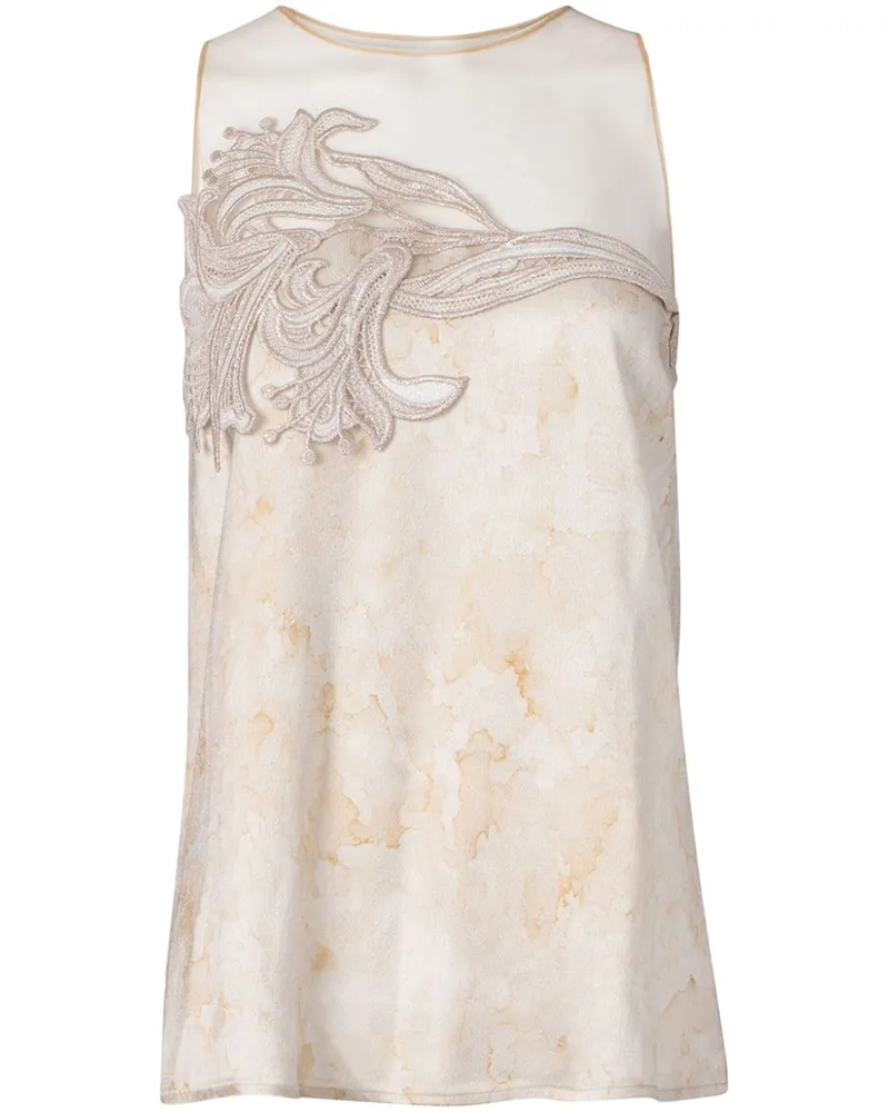 Silvia Tcherassi Brisa Bluse - Nude Nude