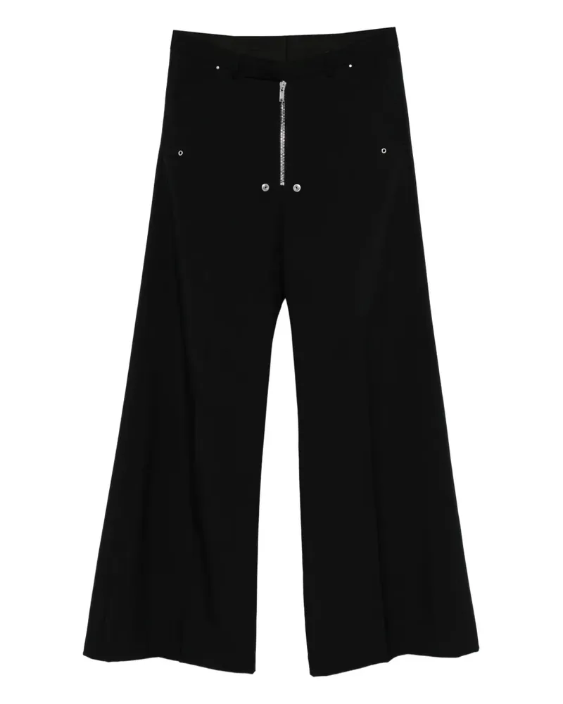 Rick Owens virgin wool trousers - Schwarz Schwarz